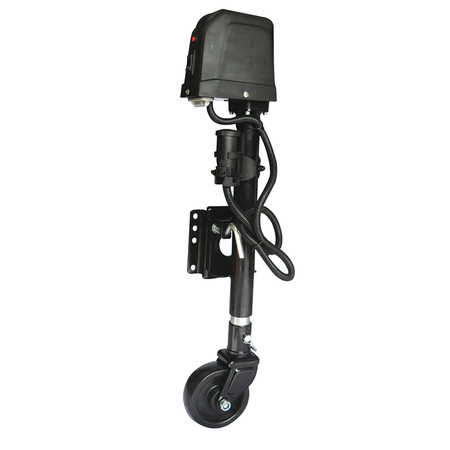 Seachoice Electric Jack with Caster and 7-way Connector, 1, 500 lb, 6" Wheel 52041